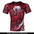 Venum-Tecmo Grappling Short Sleeve Rashguard - Red-6